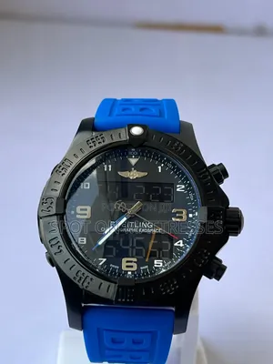 Executive Breitling Watch. Digital & Analogue Combo. We Deliver!
