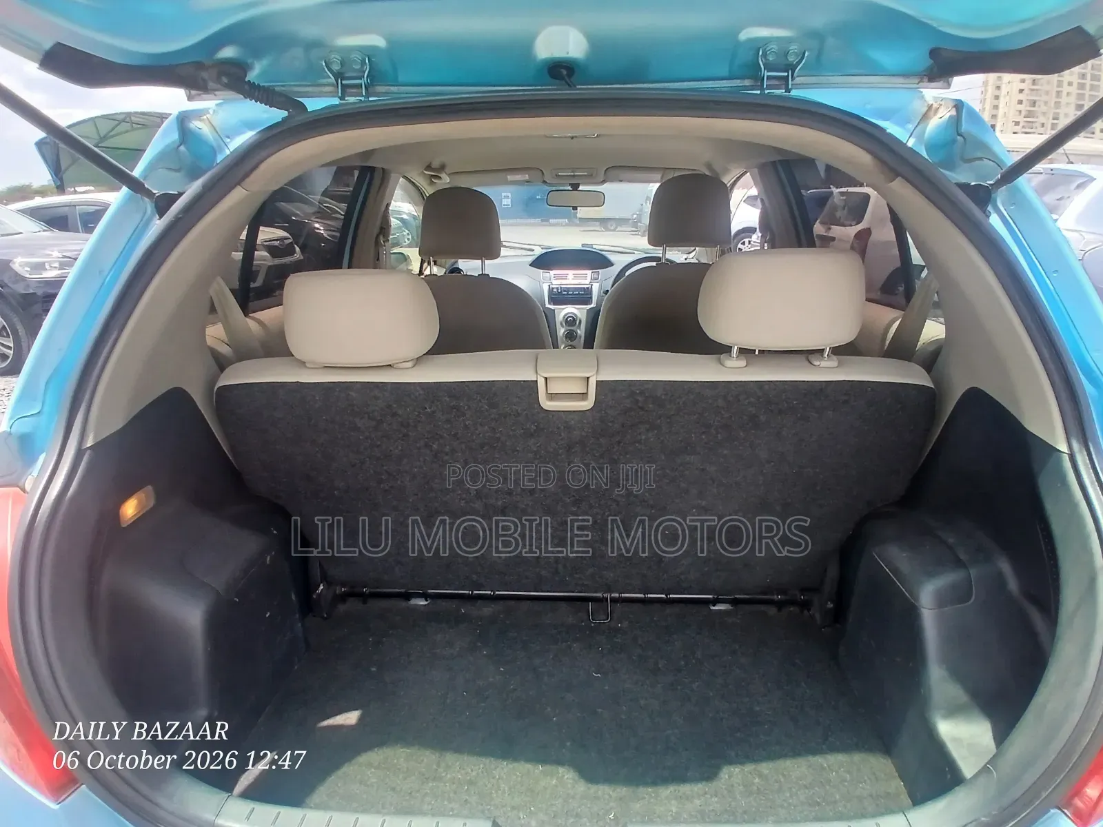 Toyota Vitz 2007 Blue