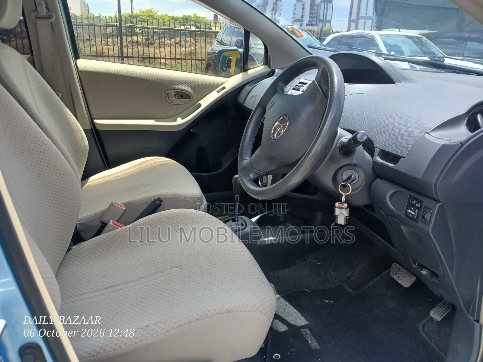 Toyota Vitz 2007 Blue
