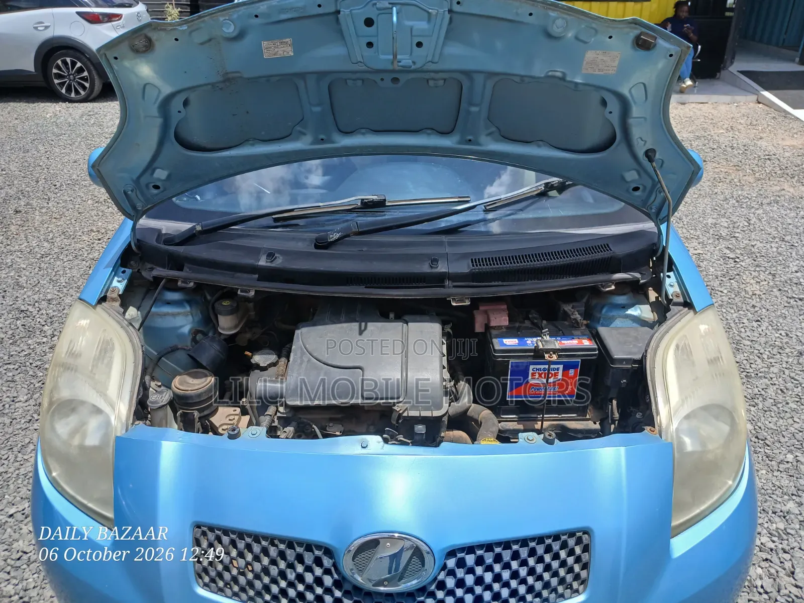 Toyota Vitz 2007 Blue