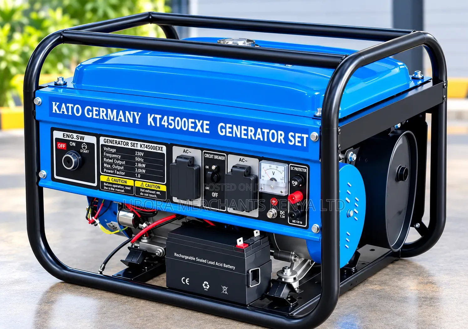 Kato KT4500EXE 5kva Key Start Generator