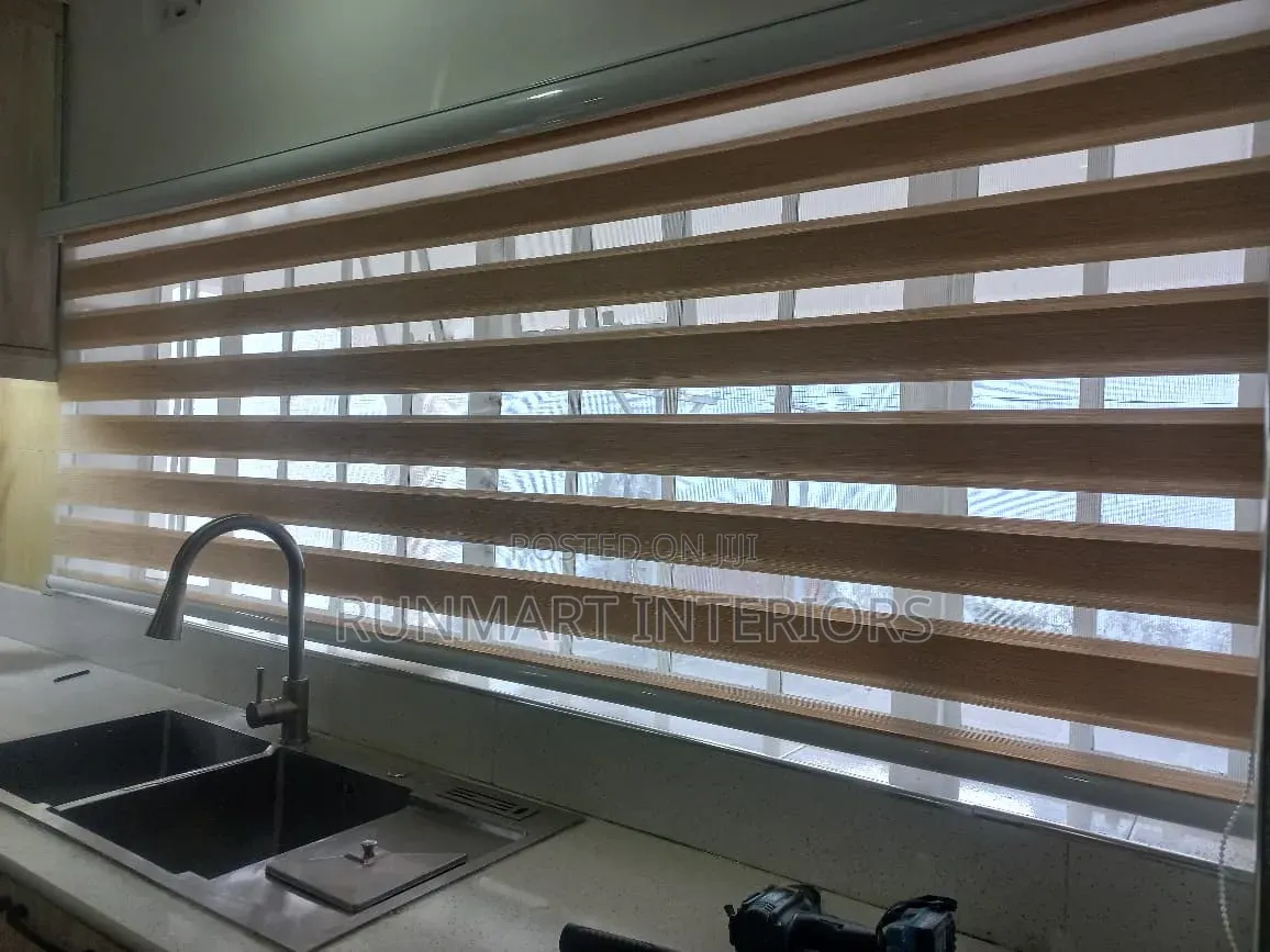 Kitchen Zebra Blinds