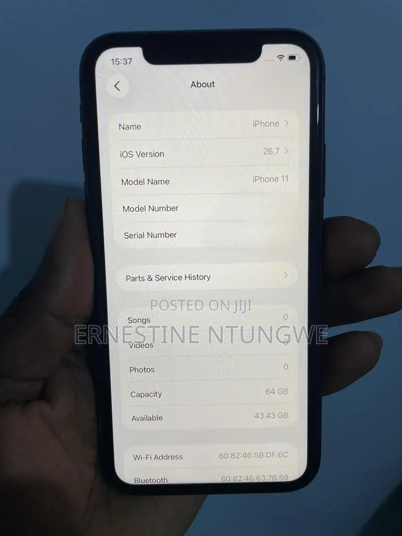 Apple iPhone 11 64 GB Black