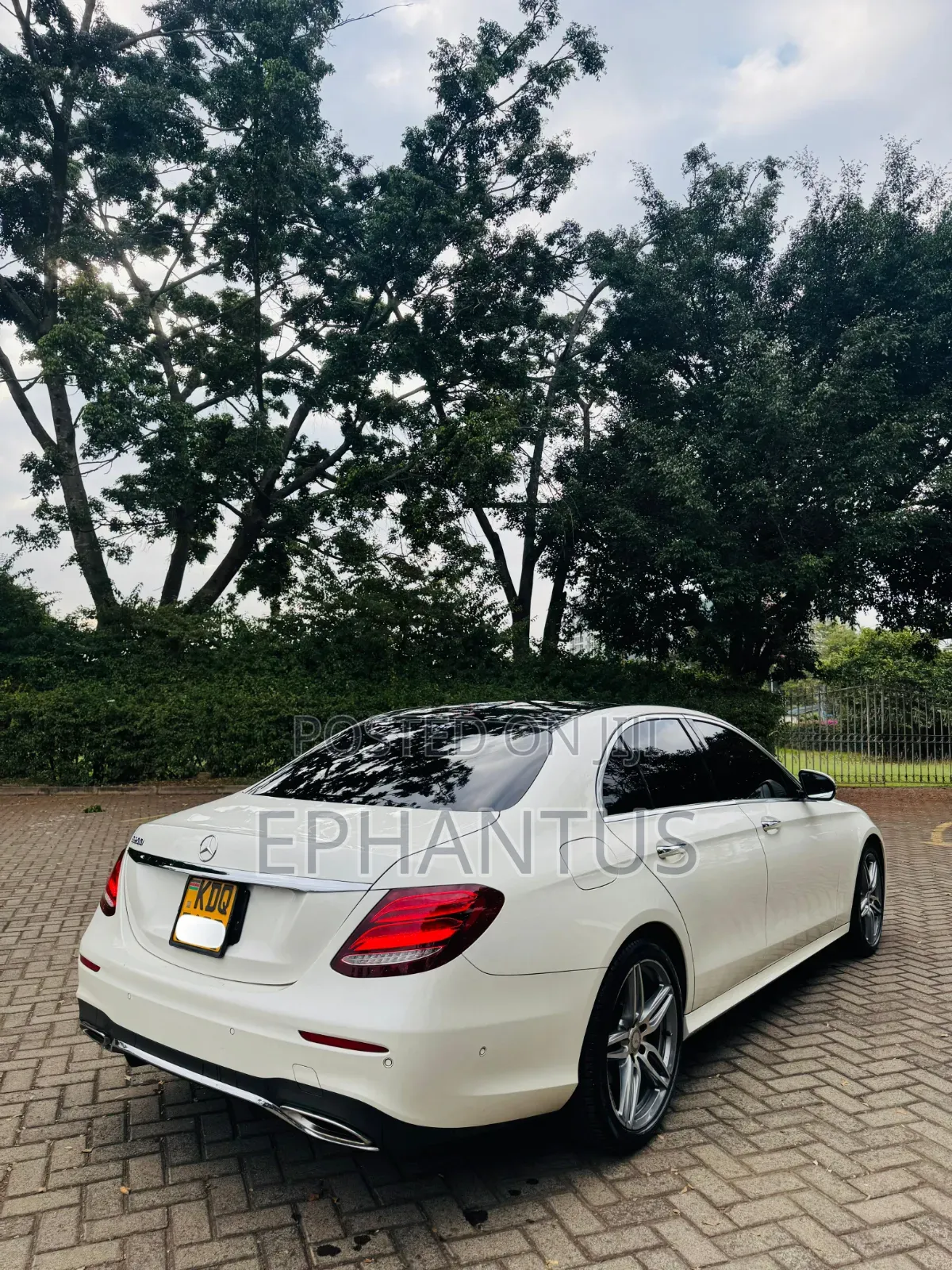 Mercedes-Benz E200 2016 White