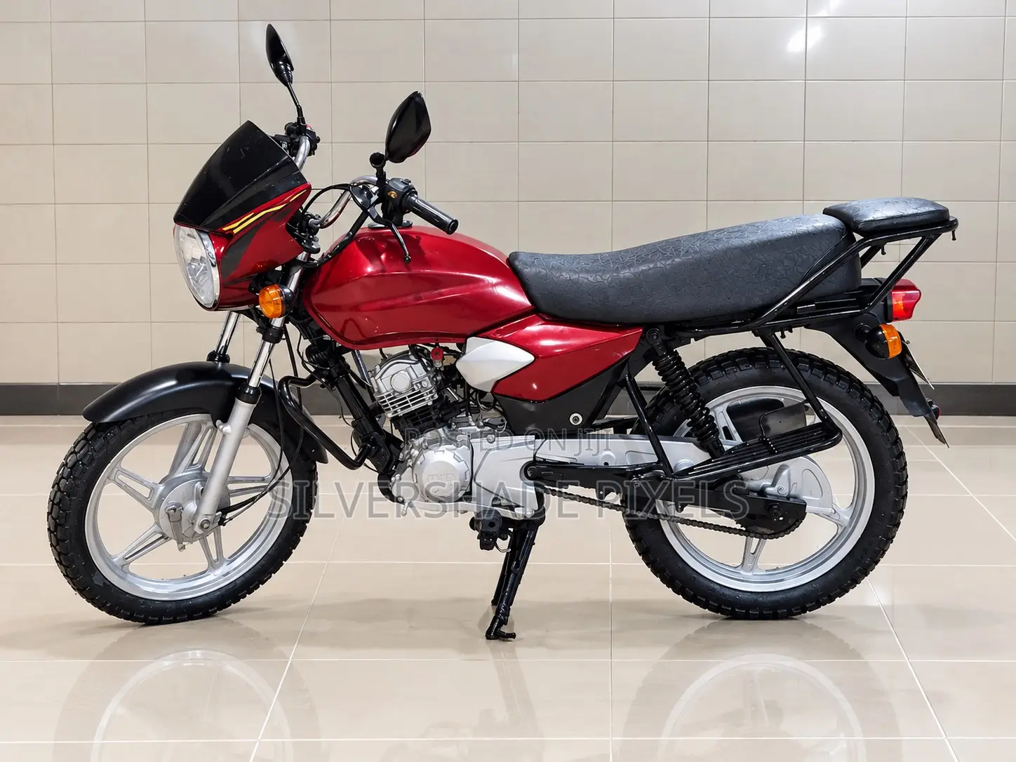 TVS HLX Plus ES 2018 Red