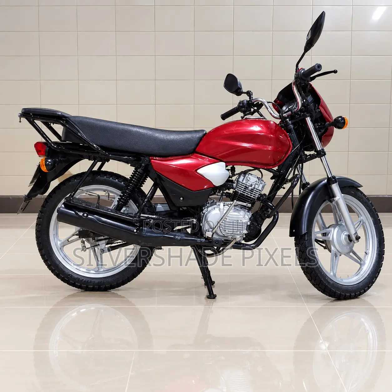 TVS HLX Plus ES 2018 Red