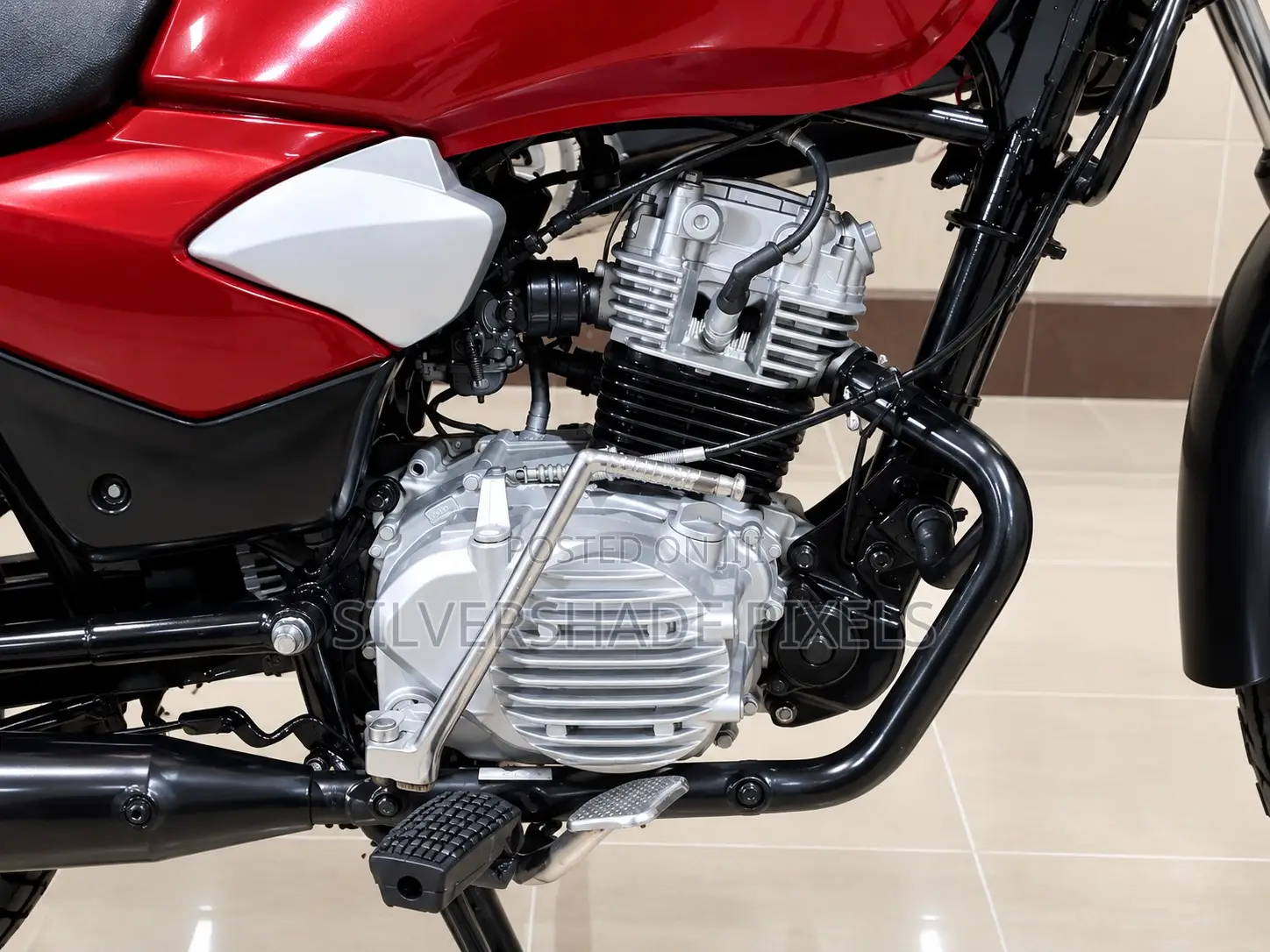 TVS HLX Plus ES 2018 Red