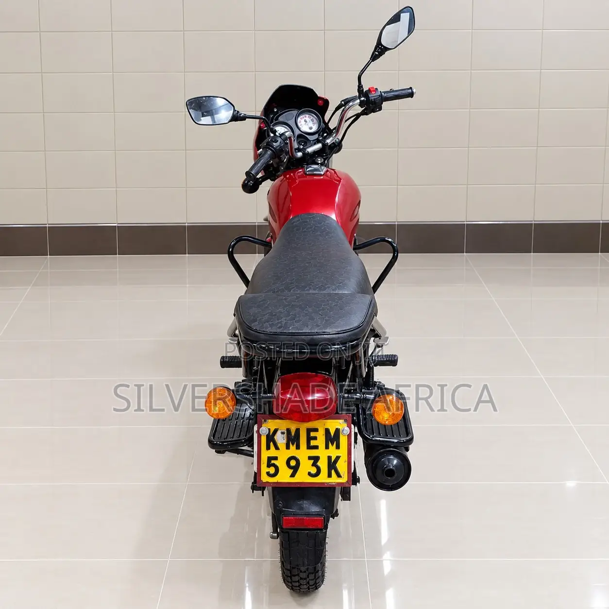 TVS HLX Plus ES 2018 Red