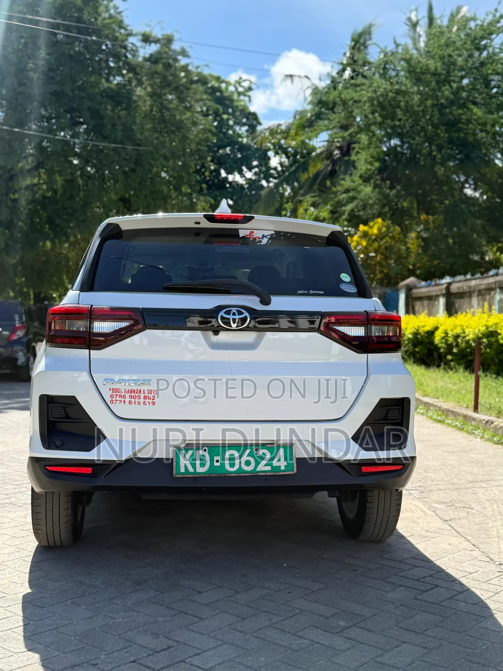 Toyota Raize 2019 White