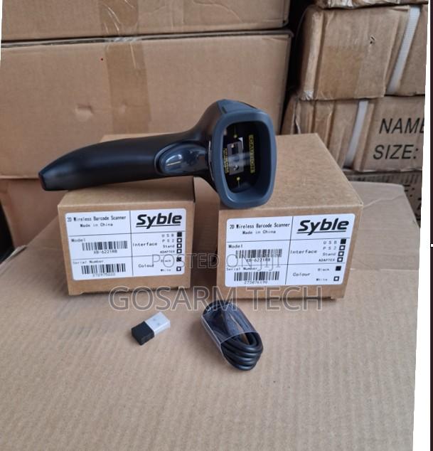 2D Wireless Barcode Scanner QR Code Reader XB-6221RB - main view