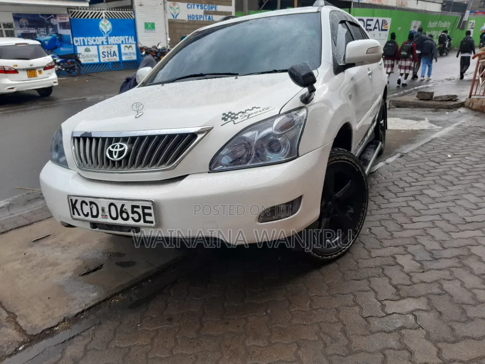 Toyota Harrier 2009 White