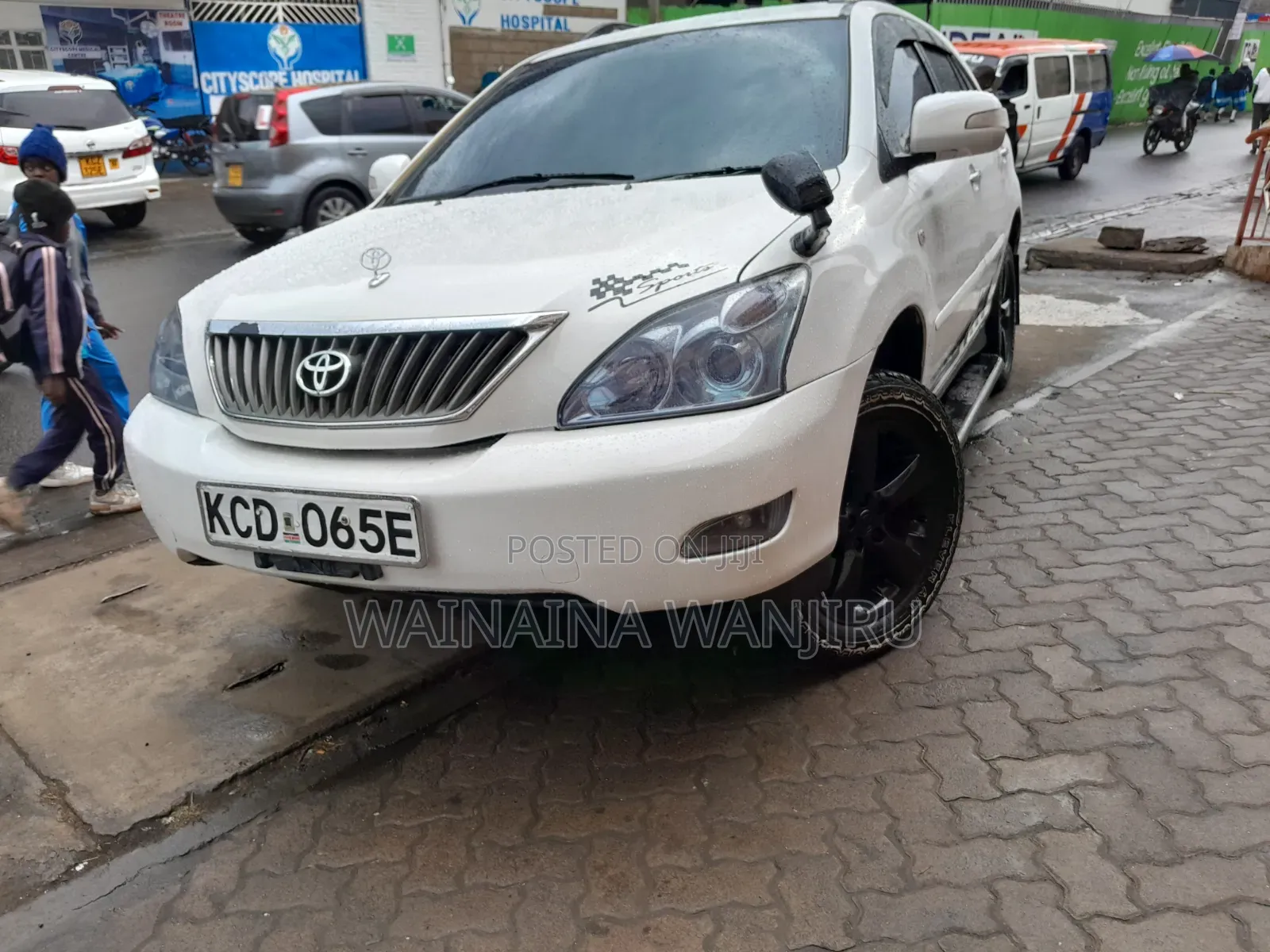 Toyota Harrier 2009 White