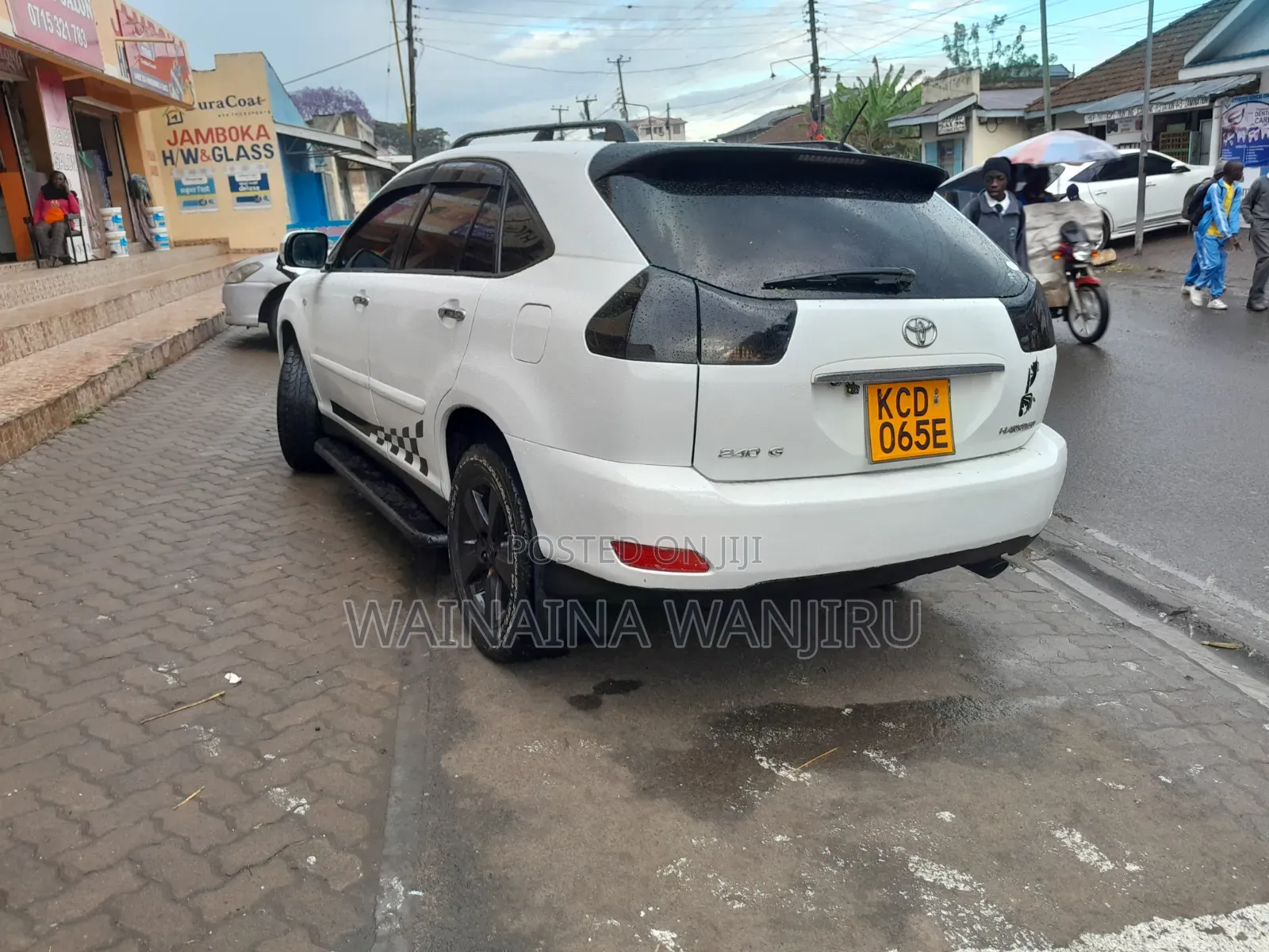 Toyota Harrier 2009 White