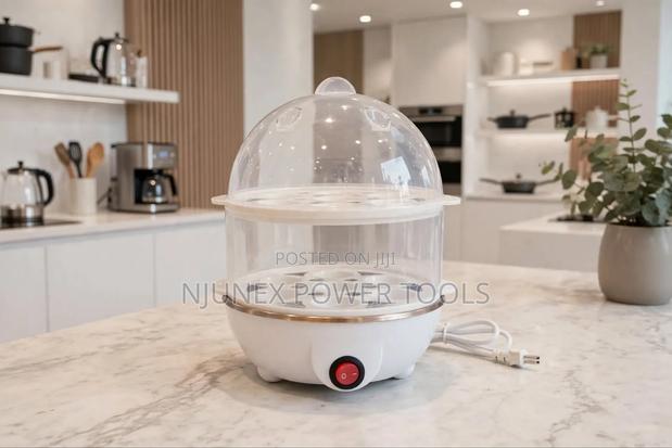 Double-Layer Electric Egg Boiler and Steamer - thumbnail 2