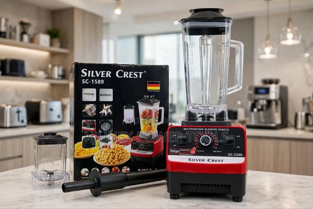 SilverCrest Commercial 2-in-1 Blender (Model SC-1589) - main view