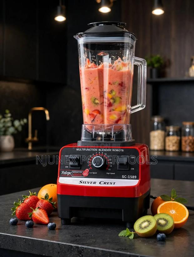 SilverCrest Commercial 2-in-1 Blender (Model SC-1589) - thumbnail 2