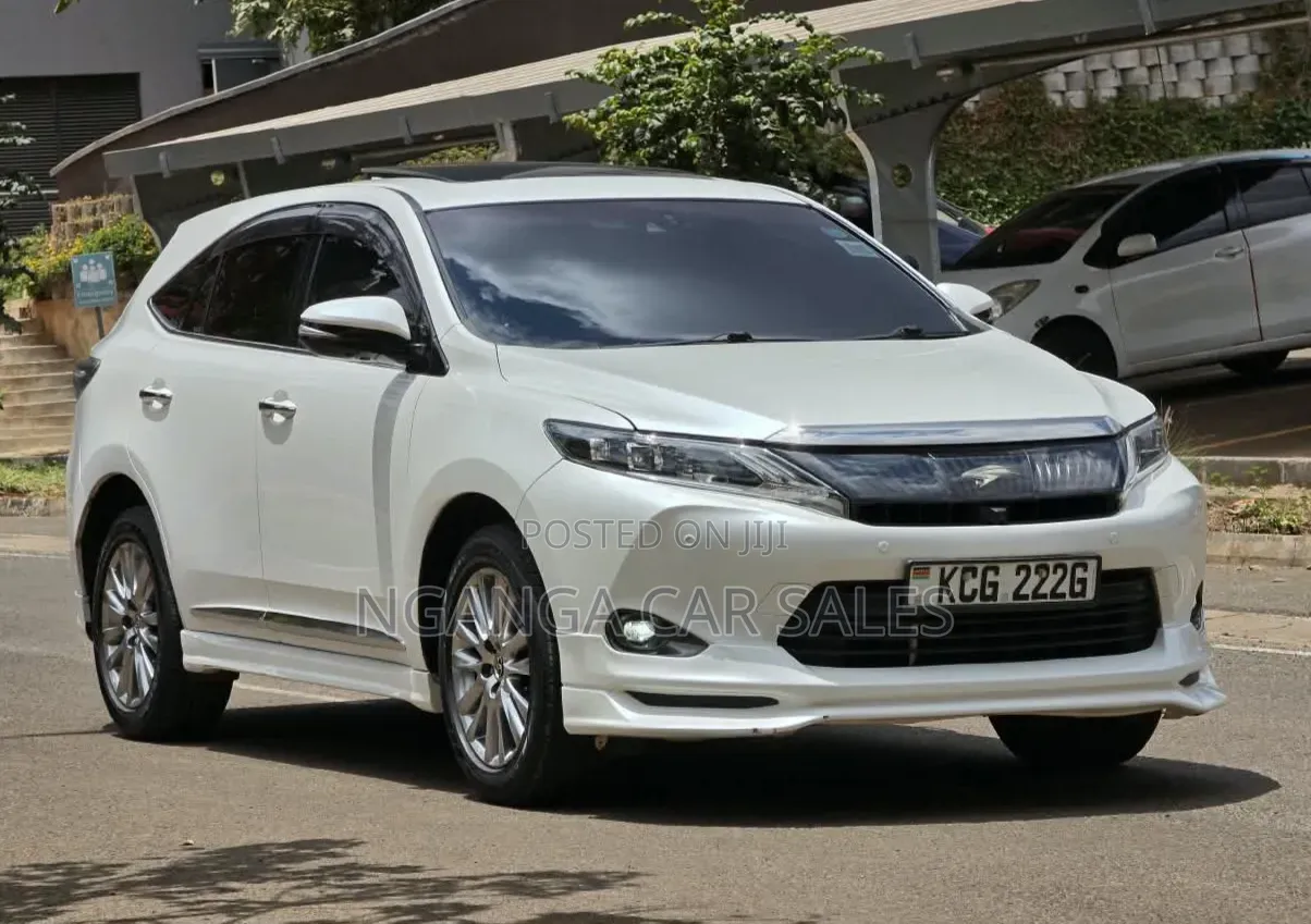 Toyota Harrier 2014 White
