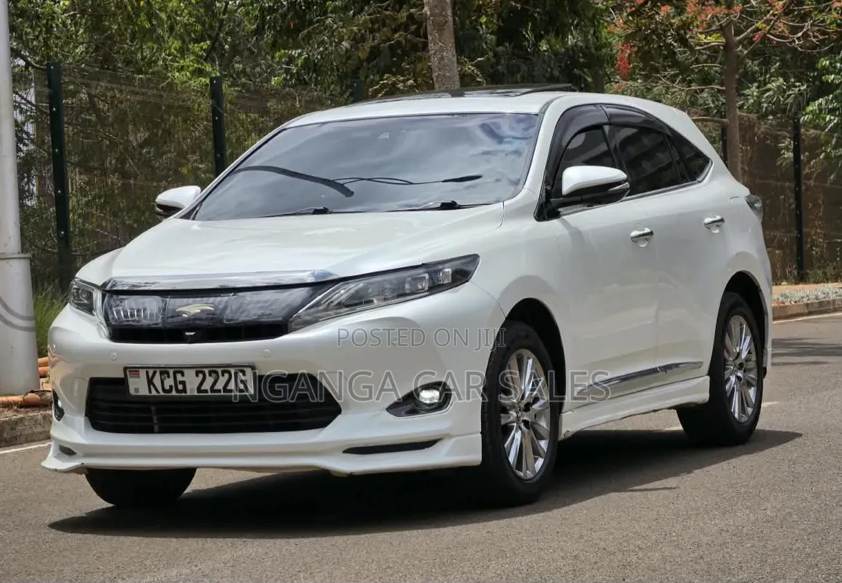 Toyota Harrier 2014 White