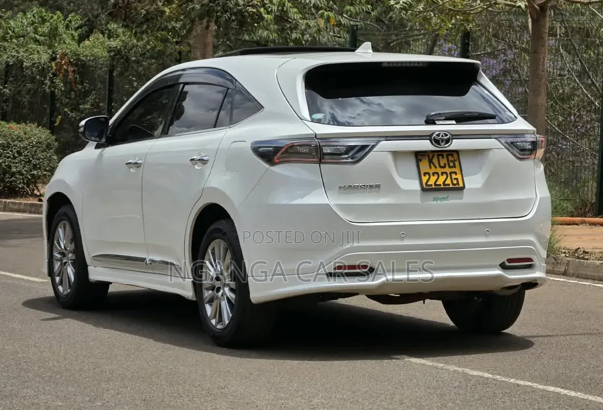 Toyota Harrier 2014 White