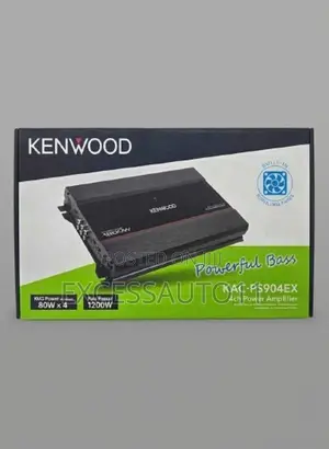 Brand New Kenwood KAC-PS904EX 4-Channel Car Amplifier (In Box)