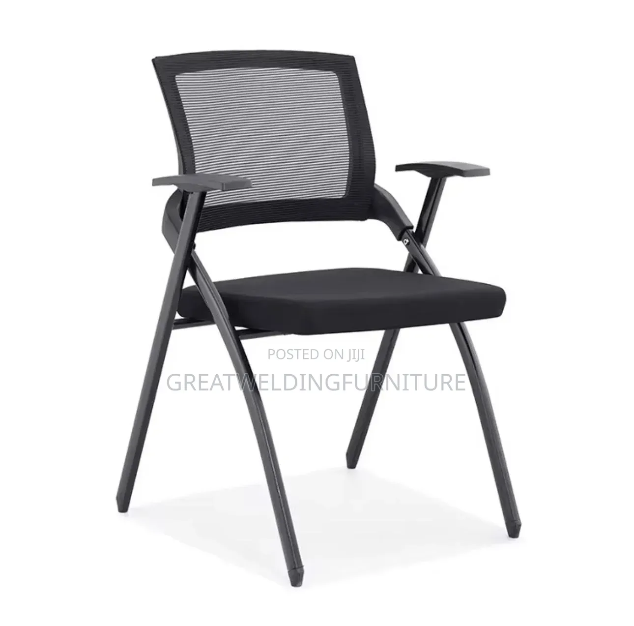 Generic Black Foldable Mesh Office Chair Q8l