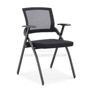 Generic Black Foldable Mesh Office Chair Q8l