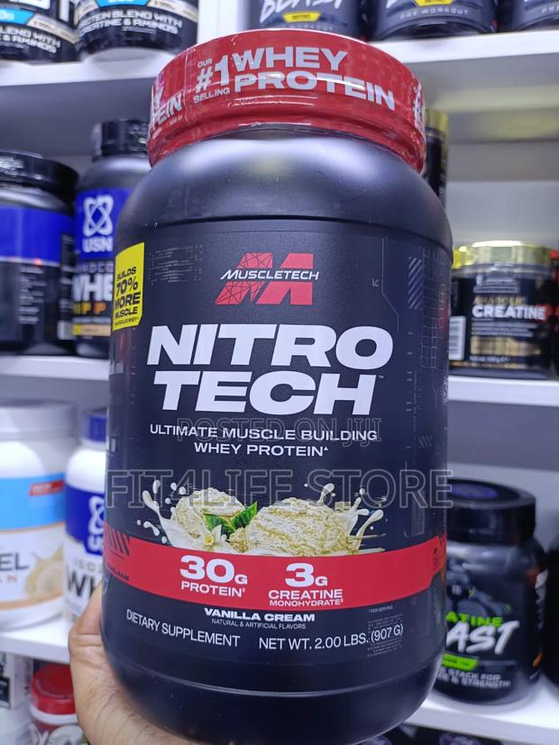 MuscleTech Nitro Tech Whey Protein 2 LBS (907g) - main view