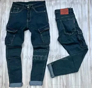 Men Premium Cargo Jeans