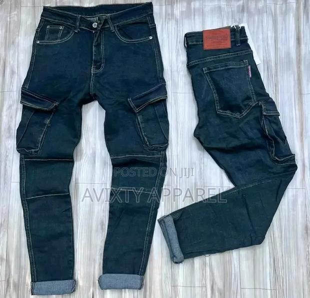 Men Premium Cargo Jeans - thumbnail 5