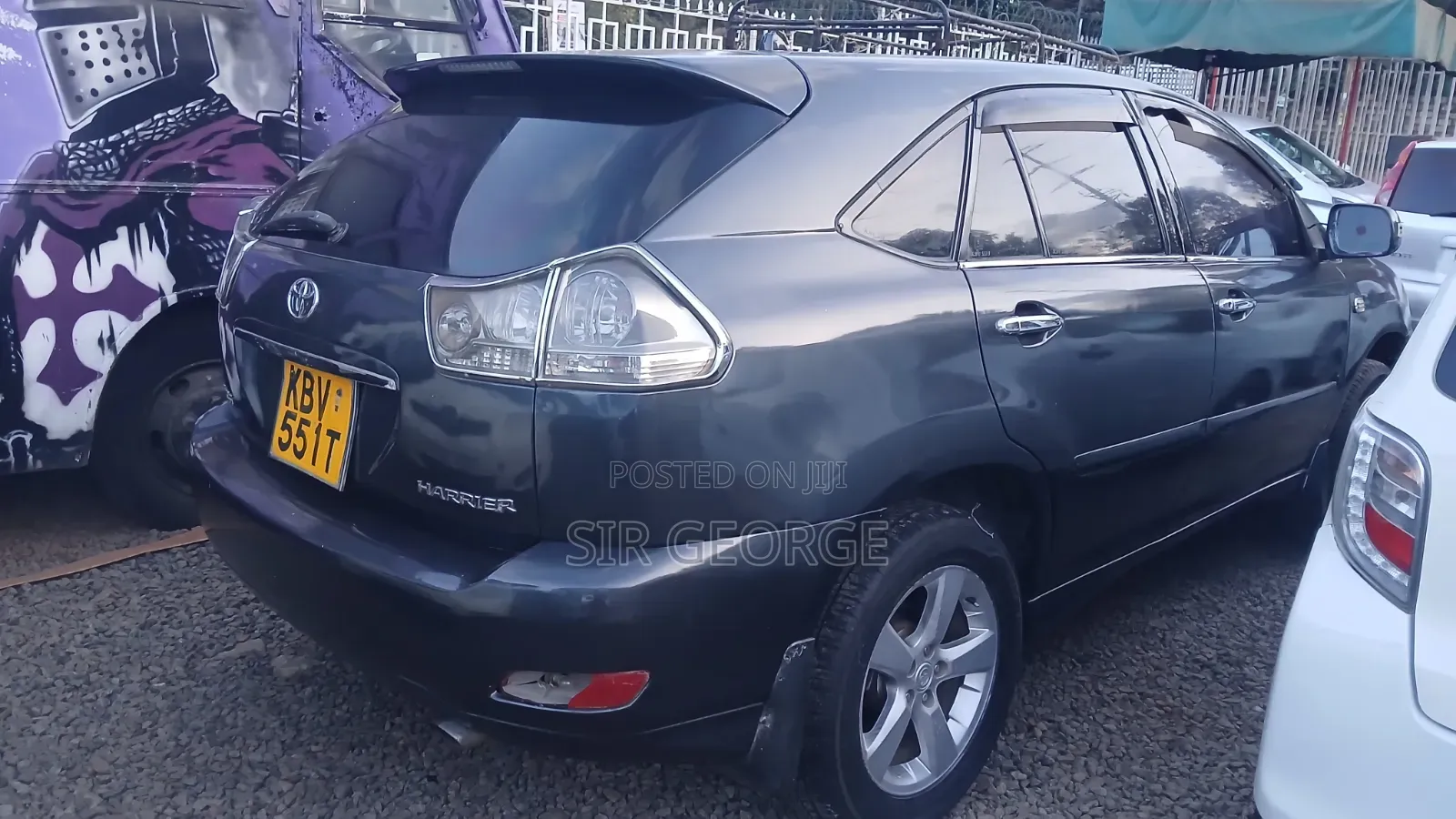 Toyota Harrier 2006 Blue