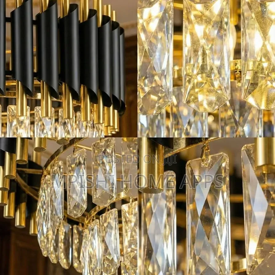 Luxury 2-in-1 Crystal Fandelier Ceiling Fan