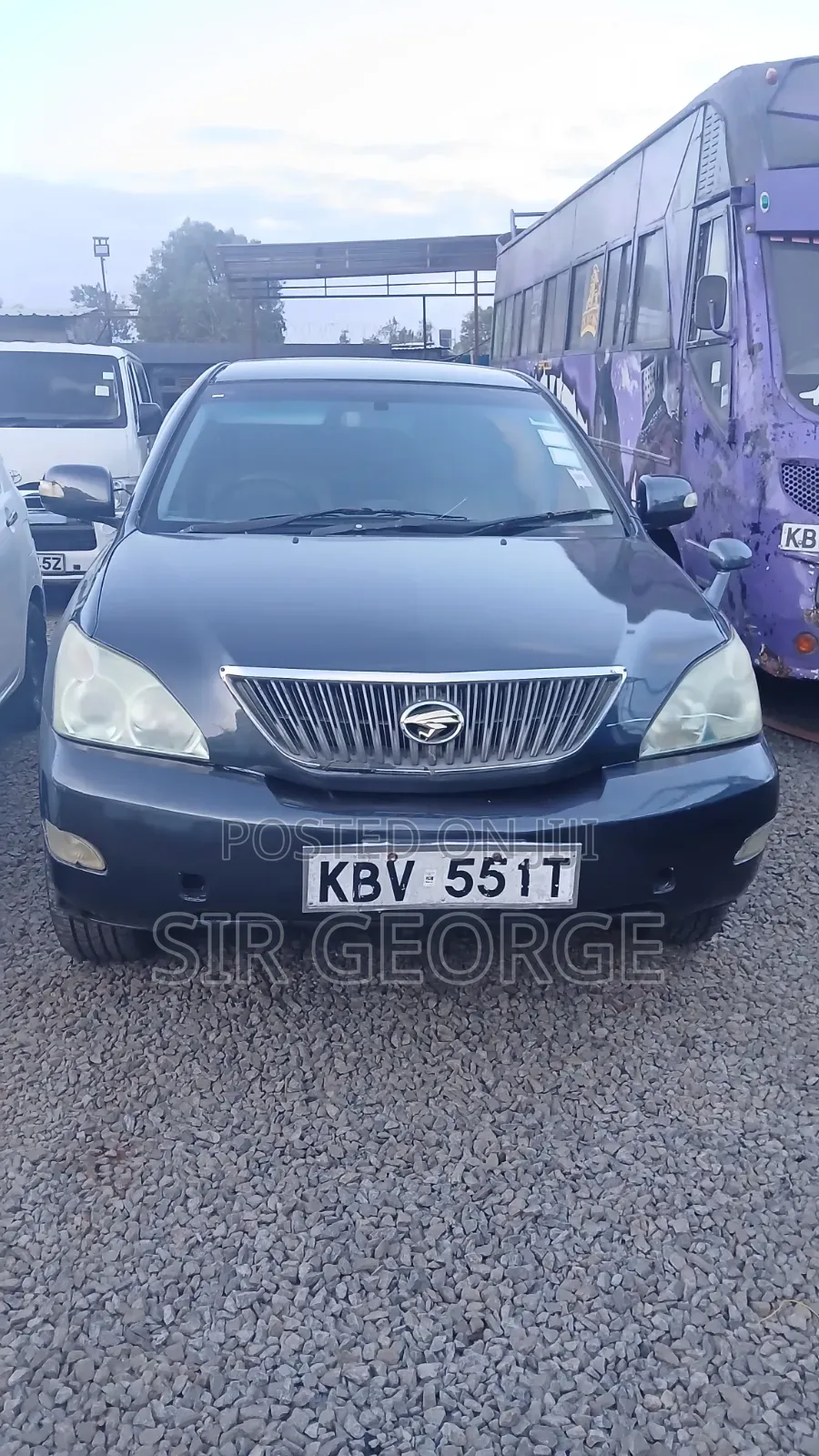 Toyota Harrier 2006 Blue