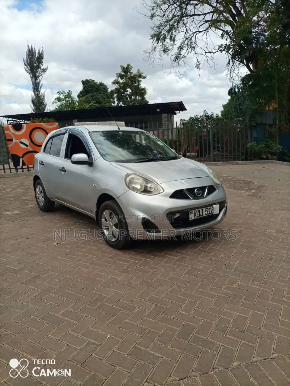 Nissan March 2015 Silver