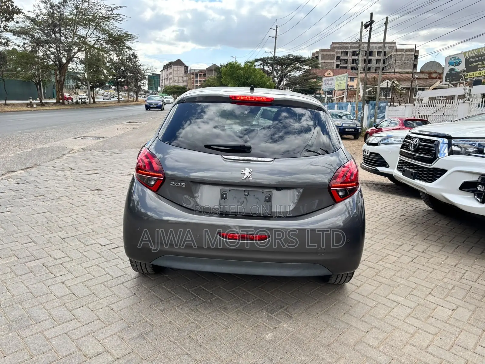 Peugeot 208 2020 Gray