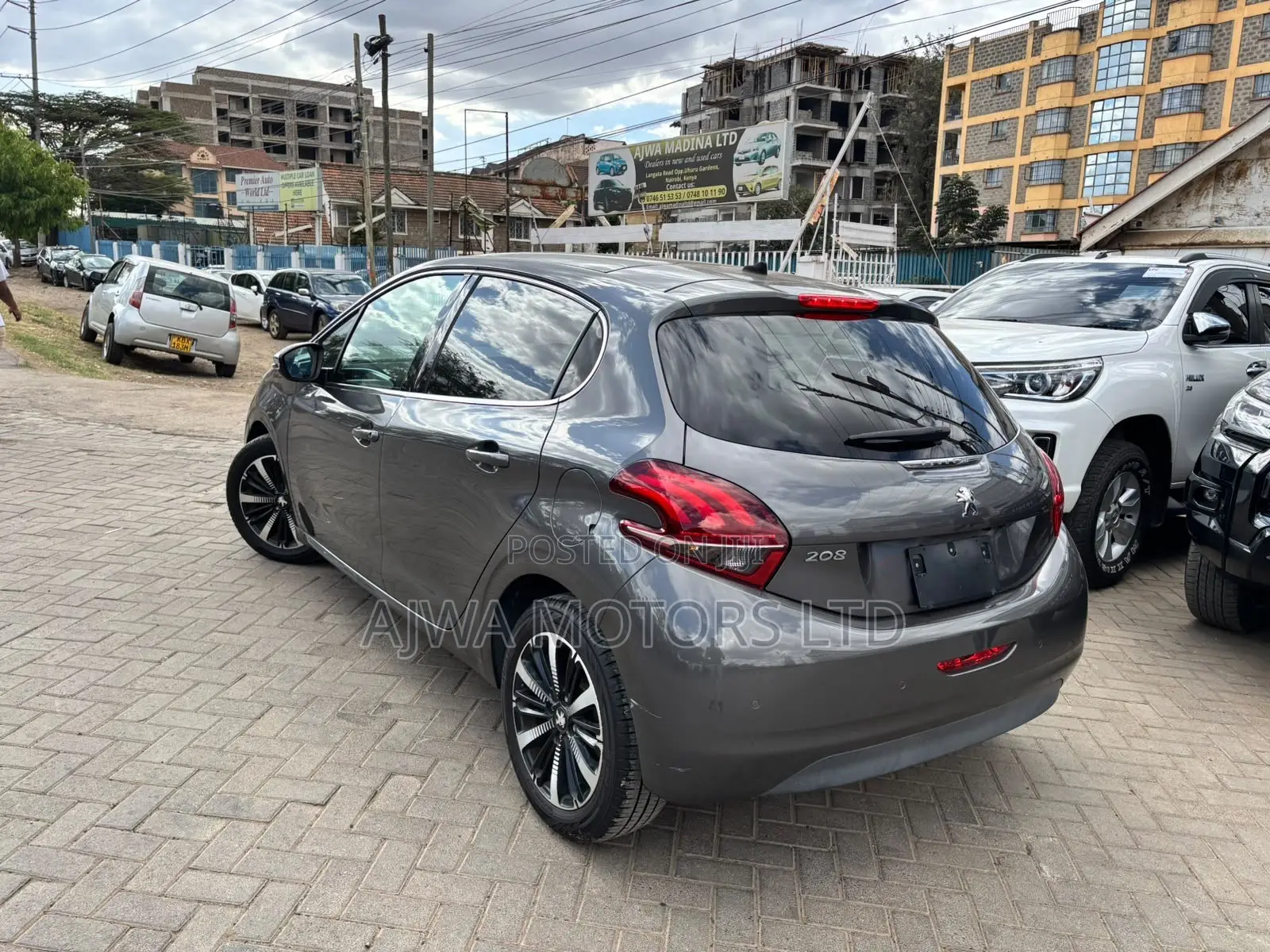 Peugeot 208 2020 Gray