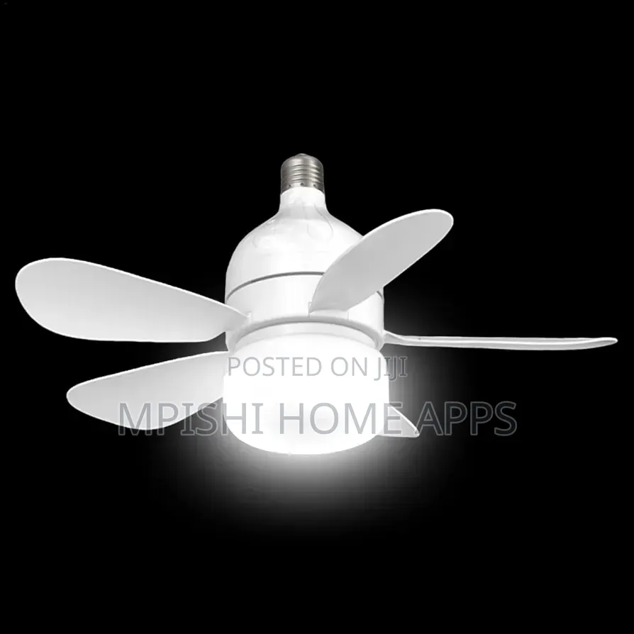 2-in-1 Ceiling Fan With LED Light & Remote Control