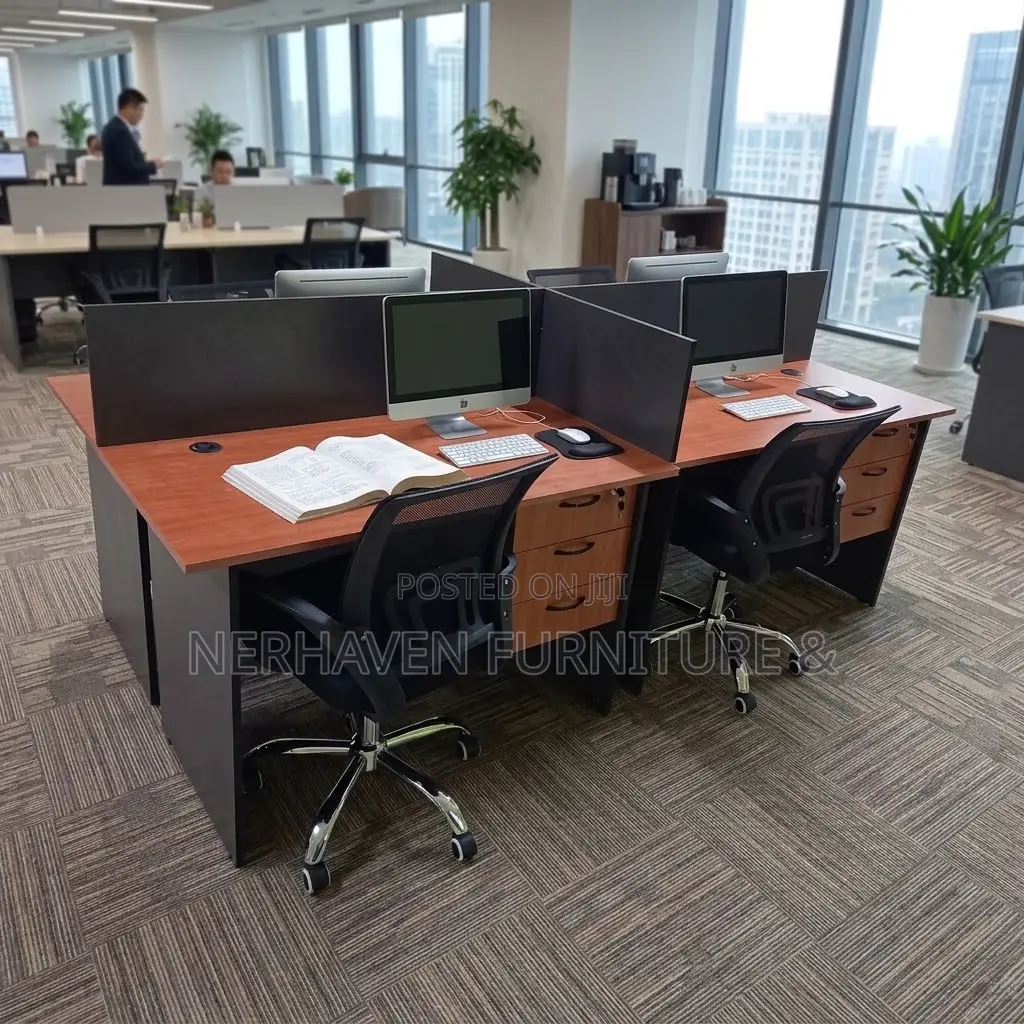 4 Person Office Workstation Desk in Nairobi