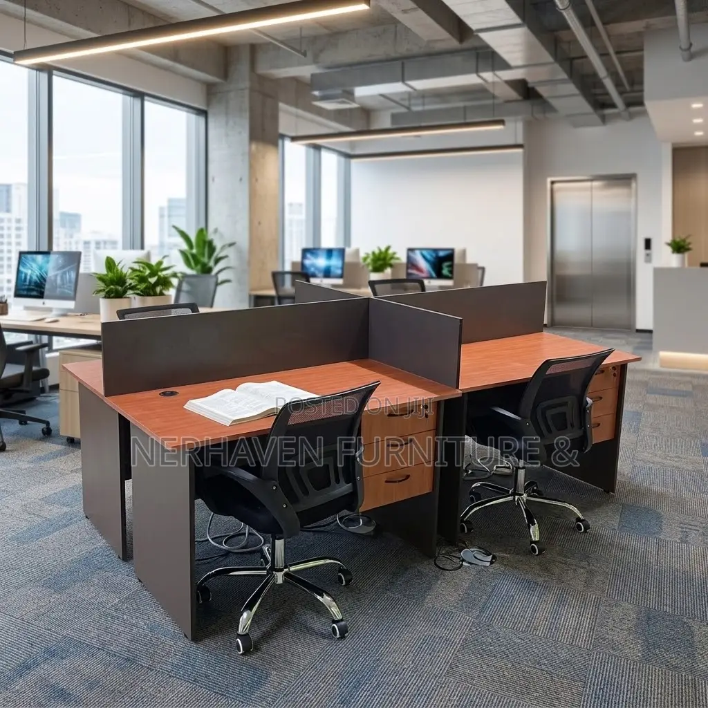 4 Person Office Workstation Desk in Nairobi