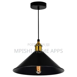 Vintage Industrial Conical Pendant Light