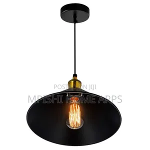 Vintage Industrial Conical Pendant Light