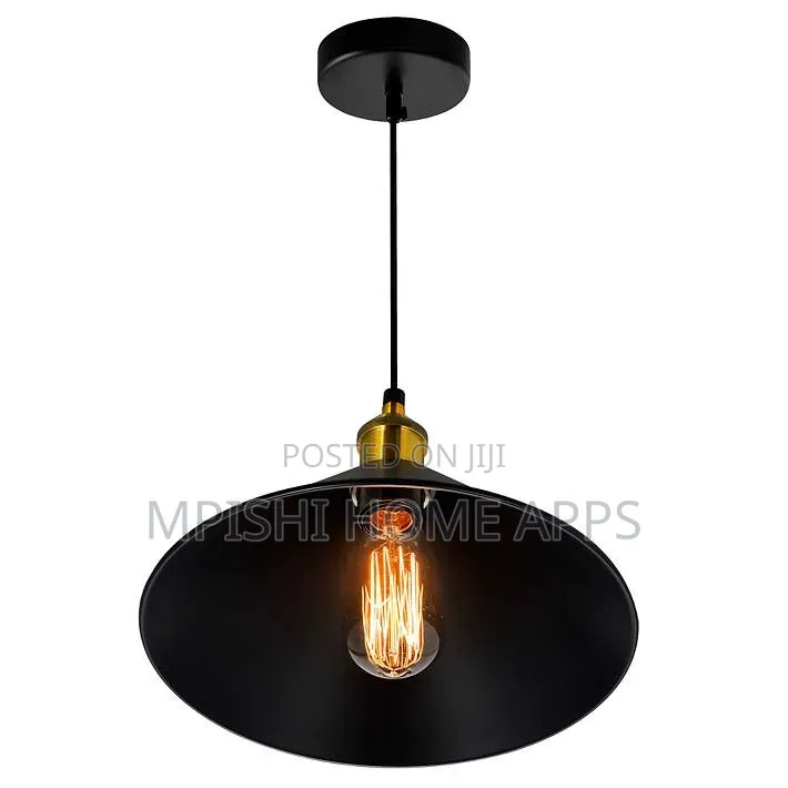 Vintage Industrial Conical Pendant Light