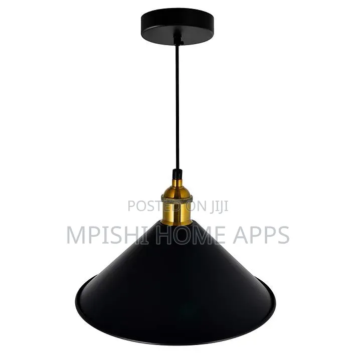Vintage Industrial Conical Pendant Light