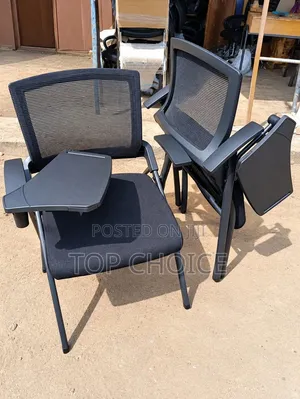 Modern Mesh Training Chair With Writing Tablet