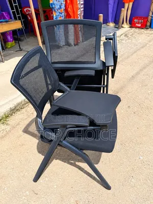 Modern Mesh Training Chair With Writing Tablet