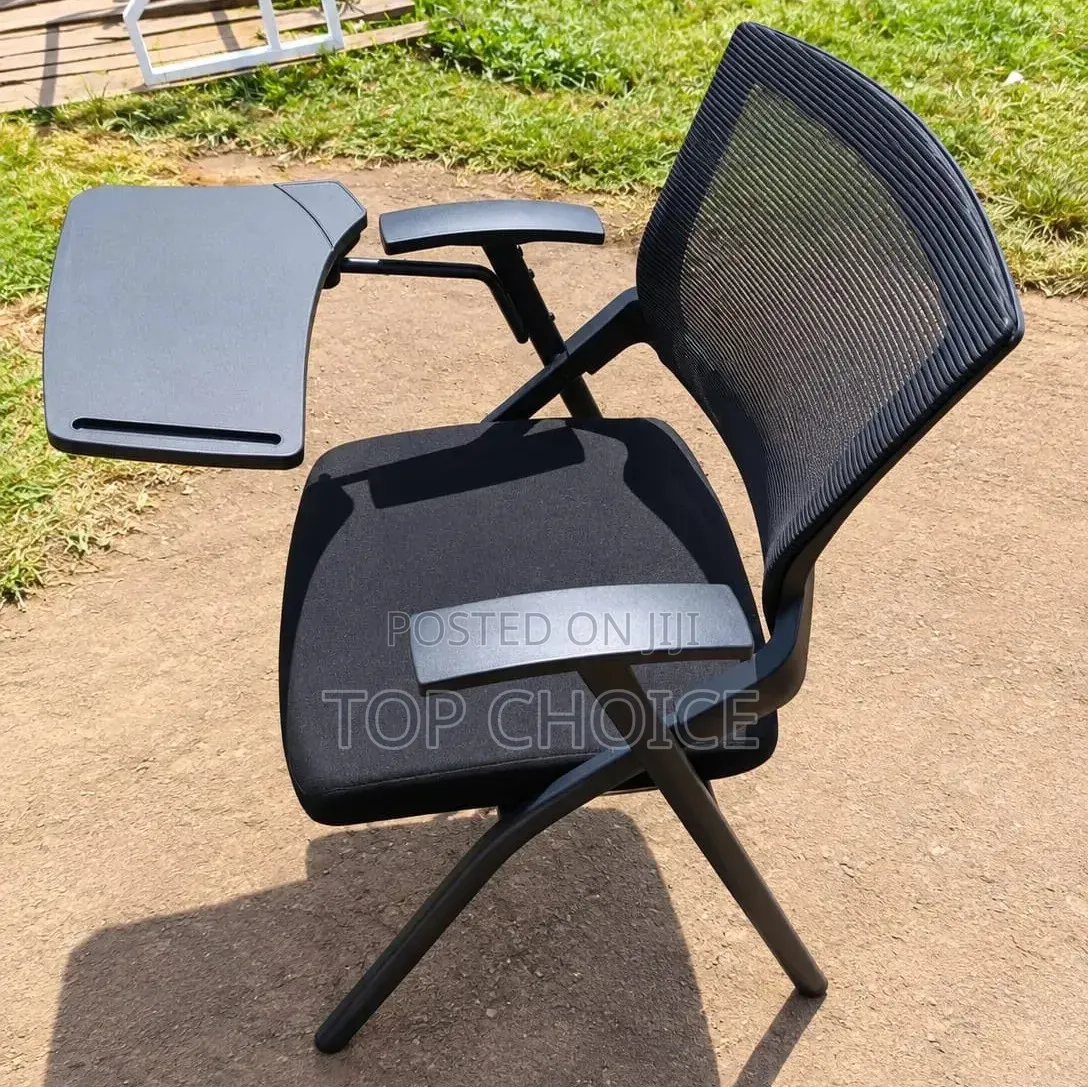 Training Room Chair With Attached Writing Desk