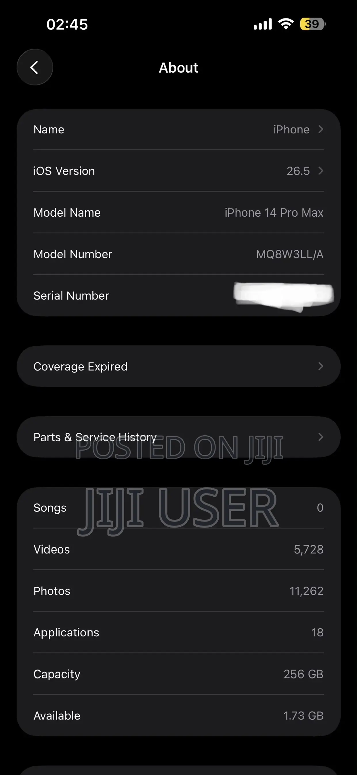 Apple iPhone 14 Pro Max 256 GB Blue