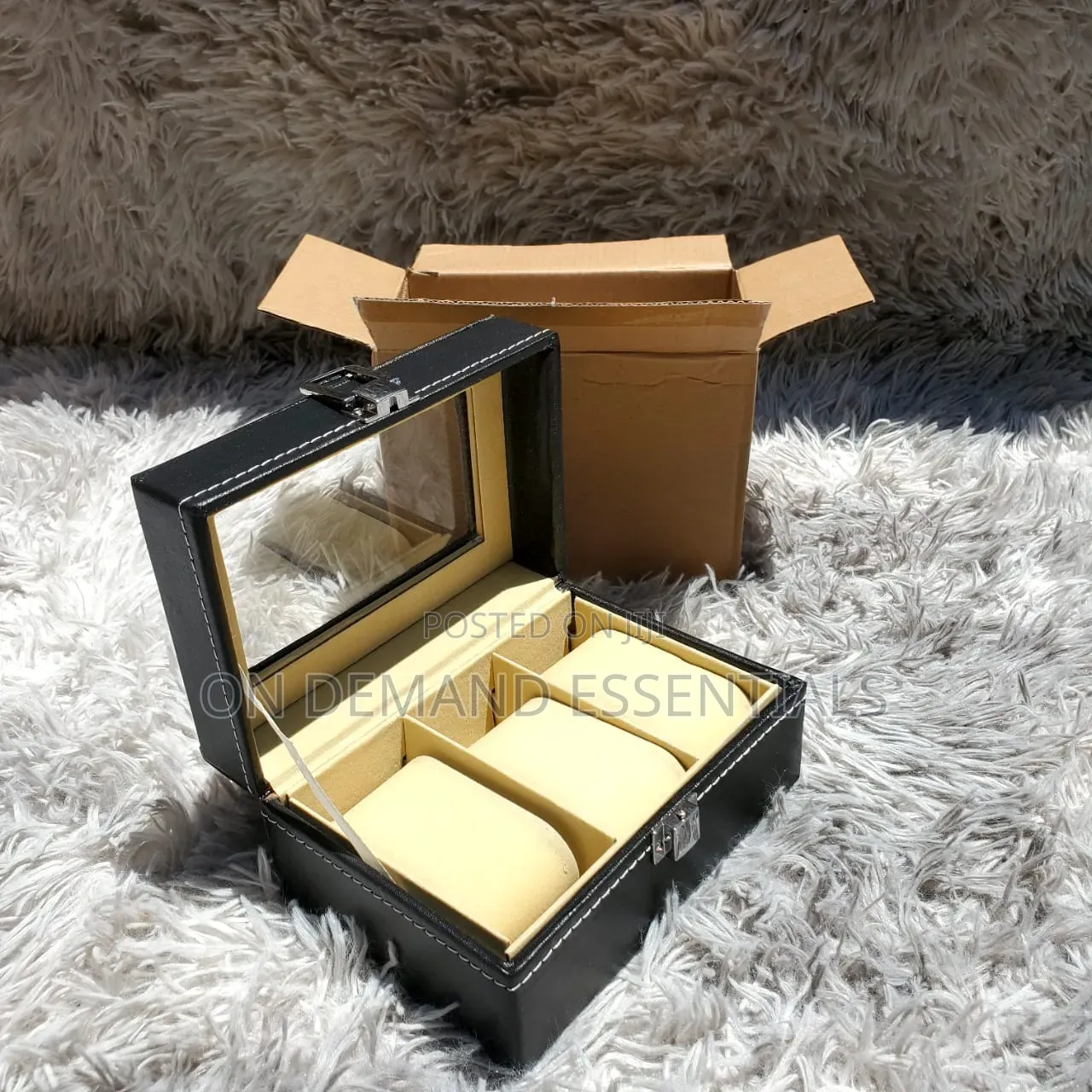 3 Slots Watch Organizer/Storage Box
