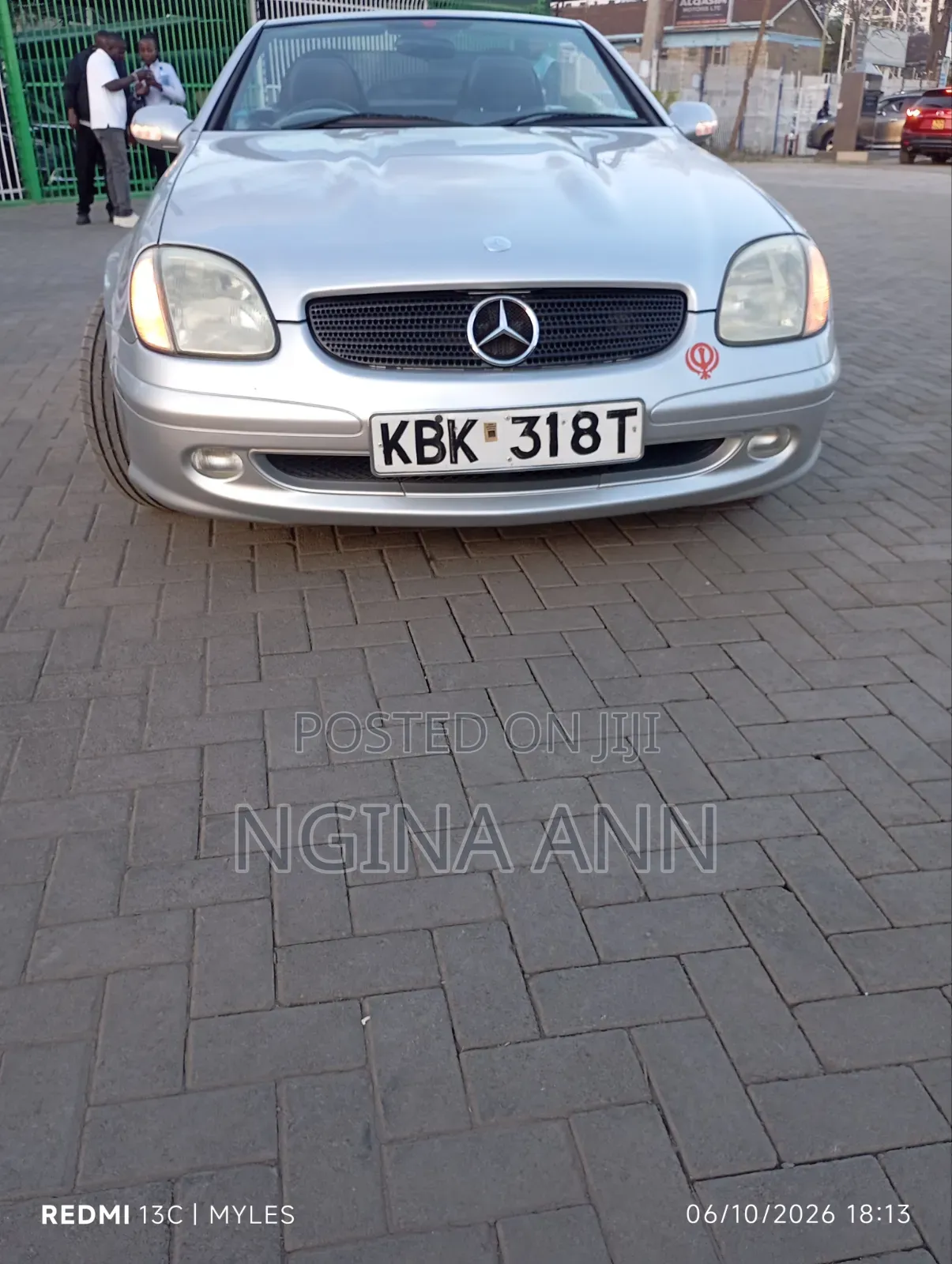 Mercedes-Benz SLK-Class 2004 Silver