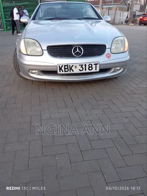 Mercedes-Benz SLK-Class 2004 Silver