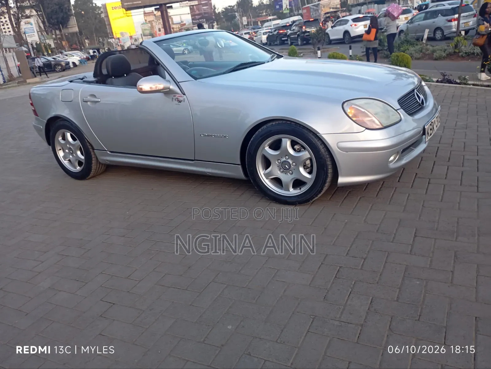 Mercedes-Benz SLK-Class 2004 Silver